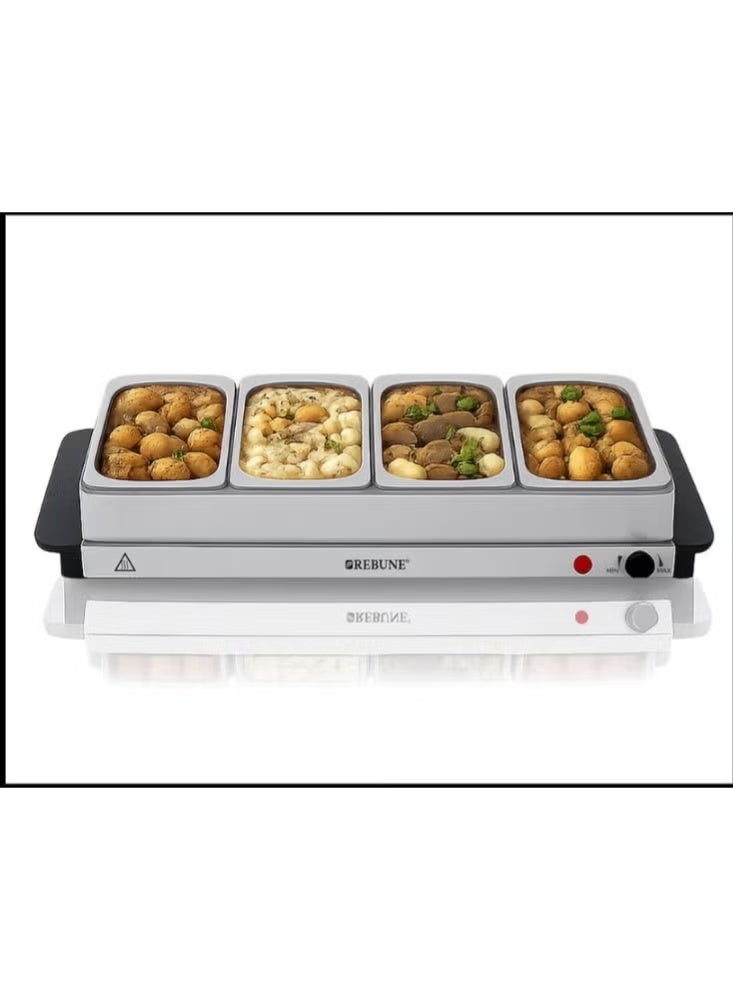 REBUNE 4-burner buffet heater - Image 3
